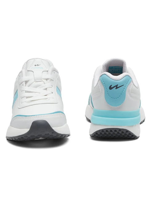 GLAMS White Women's Sneakers